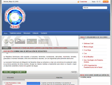 Tablet Screenshot of desastre.org